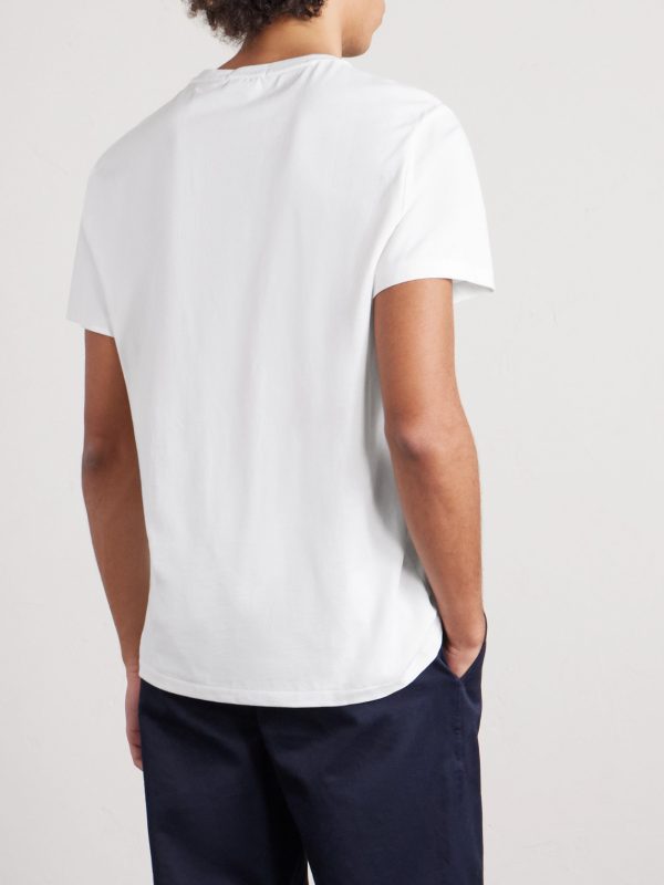 Slim-Fit Bear Cotton-Jersey T-Shirt - BK