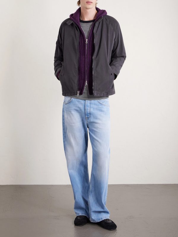 Aldrich Cotton and Nylon-Blend Jacket - OU Aldrich Cotton and Nylon-Blend Jacket - OU
