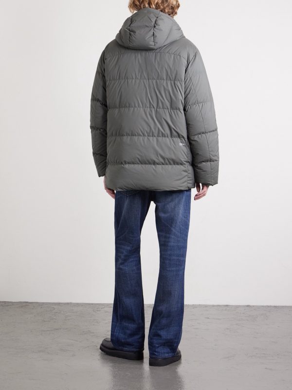 Parkview Logo-Embroidered Quilted Shell Hooded Down Jacket - BK Parkview Logo-Embroidered Quilted Shell Hooded Down Jacket - BK