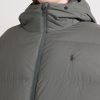 Parkview Logo-Embroidered Quilted Shell Hooded Down Jacket - CU Parkview Logo-Embroidered Quilted Shell Hooded Down Jacket - CU