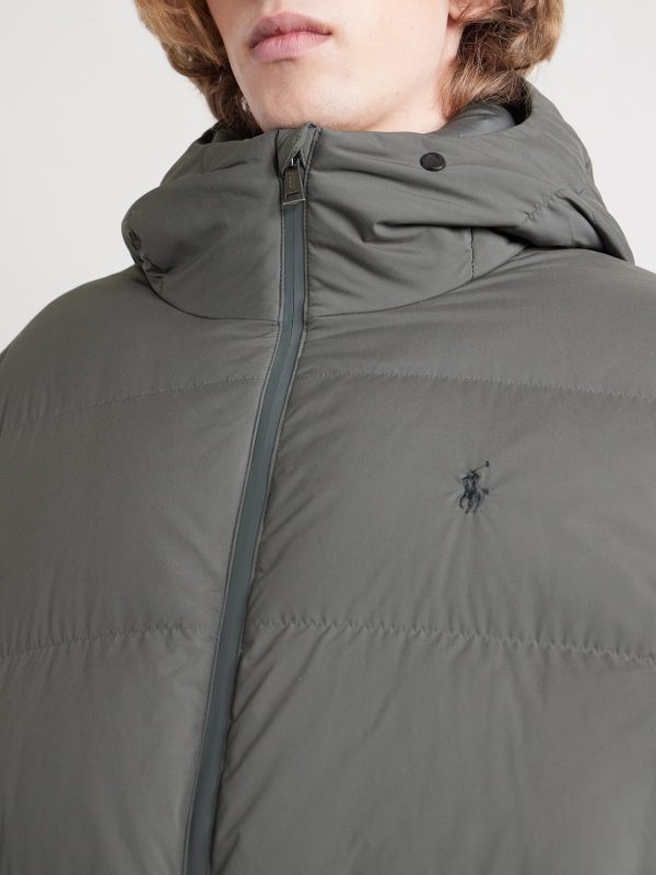 Parkview Logo-Embroidered Quilted Shell Hooded Down Jacket - CU Parkview Logo-Embroidered Quilted Shell Hooded Down Jacket - CU