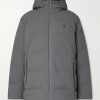 Parkview Logo-Embroidered Quilted Shell Hooded Down Jacket Parkview Logo-Embroidered Quilted Shell Hooded Down Jacket