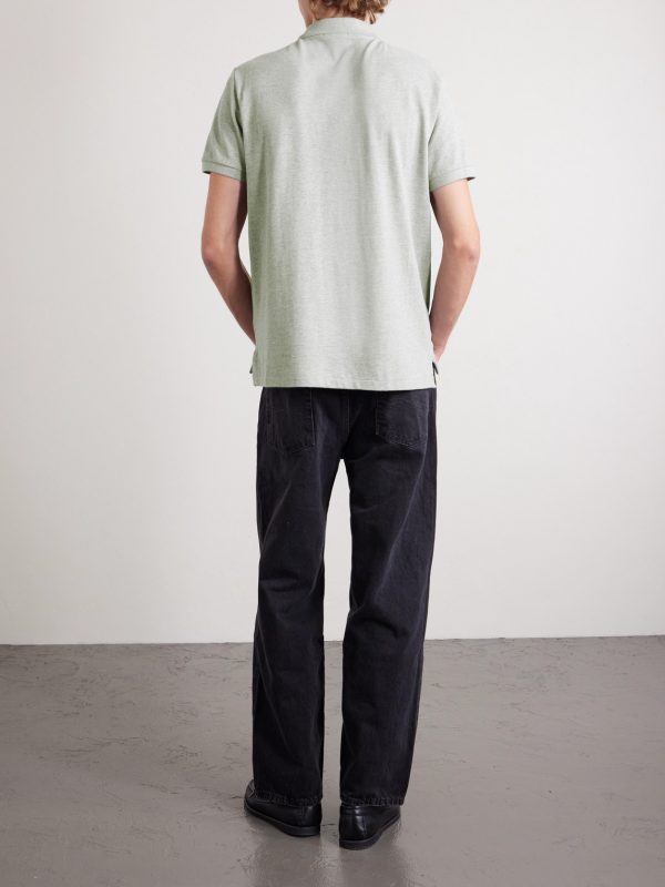 Logo-Embroidered Cotton-Piqué Polo Shirt - BK Logo-Embroidered Cotton-Piqué Polo Shirt - BK