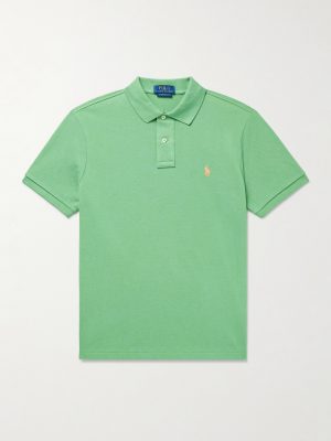 Logo-Embroidered Cotton-Piqué Polo Shirt