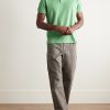 Logo-Embroidered Cotton-Piqué Polo Shirt - OU Logo-Embroidered Cotton-Piqué Polo Shirt - OU