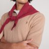 Logo-Embroidered Ribbed Cotton Polo Shirt - CU
