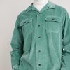Convertible-Collar Cotton-Corduroy Shirt - FR