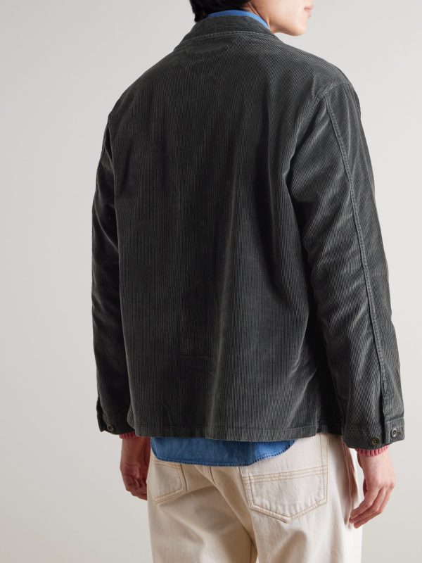Cotton-Corduroy Overshirt - BK Cotton-Corduroy Overshirt - BK
