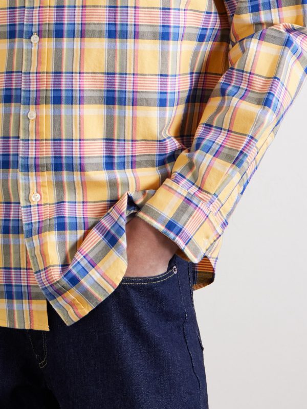 Checked Cotton Shirt - CU Checked Cotton Shirt - CU