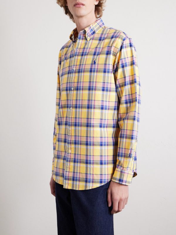Checked Cotton Shirt - FR Checked Cotton Shirt - FR