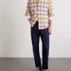 Checked Cotton Shirt - OU Checked Cotton Shirt - OU