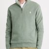 Logo-Embroidered Cotton Half-Zip Sweater - FR Logo-Embroidered Cotton Half-Zip Sweater - FR
