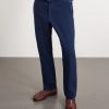 Straight-Leg Cotton-Blend Twill Trousers - FR Straight-Leg Cotton-Blend Twill Trousers - FR