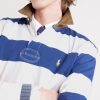 Logo-Embroidered Striped Cotton-Jersey Rugby Shirt - CU Logo-Embroidered Striped Cotton-Jersey Rugby Shirt - CU