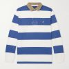 Logo-Embroidered Striped Cotton-Jersey Rugby Shirt Logo-Embroidered Striped Cotton-Jersey Rugby Shirt