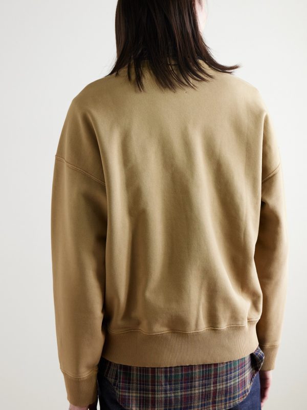 Logo-Appliquéd Cotton-Jersey Sweatshirt - BK Logo-Appliquéd Cotton-Jersey Sweatshirt - BK