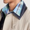 Button-Down Collar Logo-Embroidered Checked Cotton Shirt - CU Button-Down Collar Logo-Embroidered Checked Cotton Shirt - CU