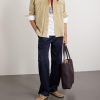 Convertible-Collar Cotton-Corduroy Shirt - OU Convertible-Collar Cotton-Corduroy Shirt - OU