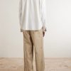 Straight-Leg Embroidered Cotton-Corduroy Trousers - BK