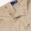 Straight-Leg Embroidered Cotton-Corduroy Trousers - CU