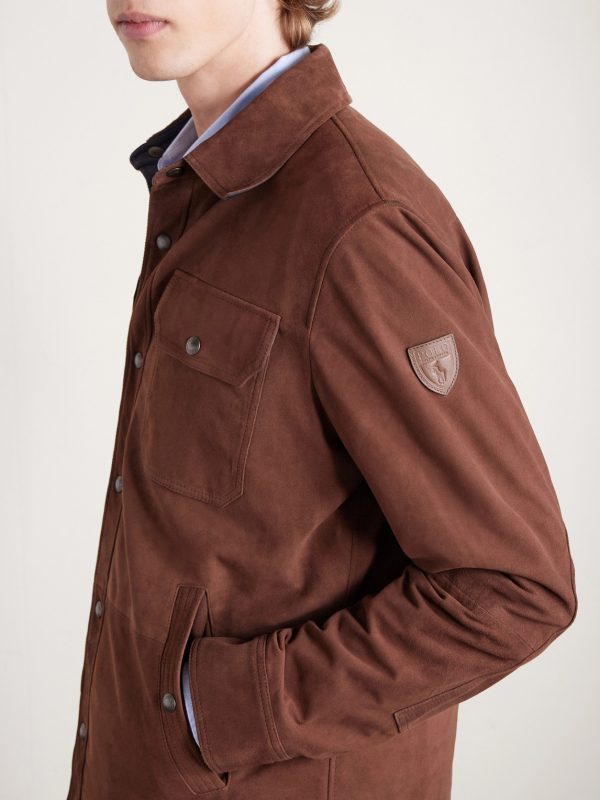 Suede Shirt Jacket - CU Suede Shirt Jacket - CU