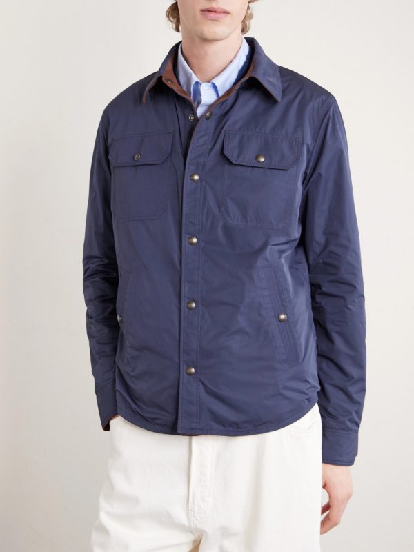 Suede Shirt Jacket - E2 Suede Shirt Jacket - E2
