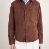 Suede Shirt Jacket - FR Suede Shirt Jacket - FR