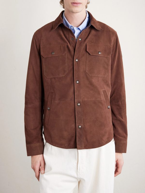Suede Shirt Jacket - FR Suede Shirt Jacket - FR