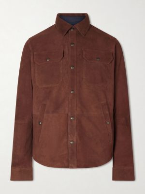 Suede Shirt Jacket Suede Shirt Jacket