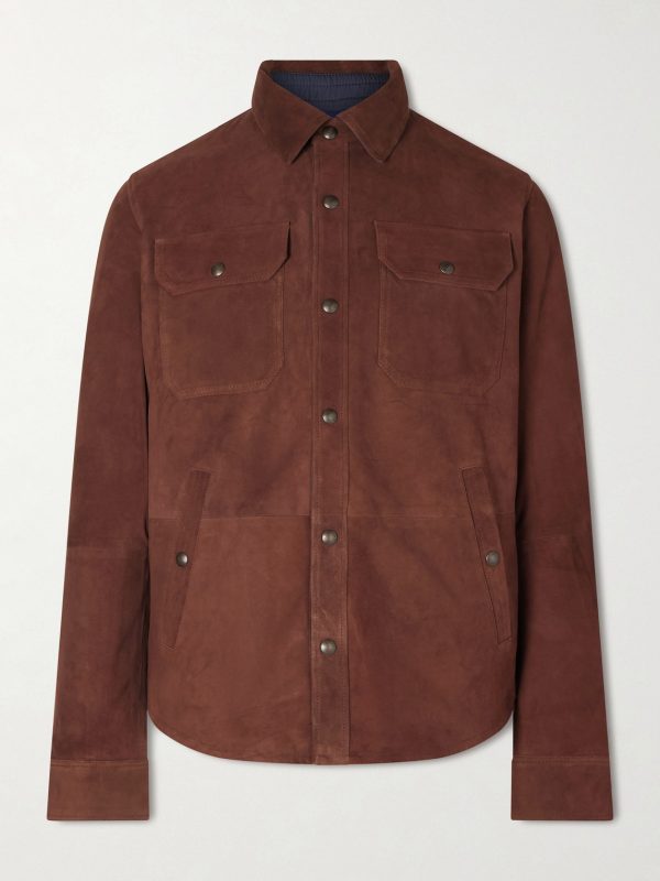 Suede Shirt Jacket Suede Shirt Jacket