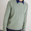 Cable-Knit Cashmere Sweater - FR
