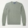 Cable-Knit Cashmere Sweater