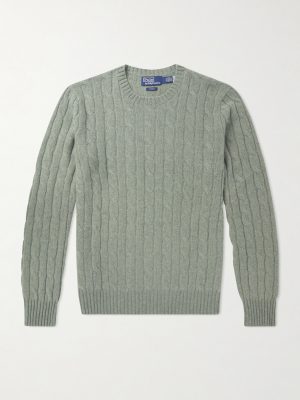 Cable-Knit Cashmere Sweater Cable-Knit Cashmere Sweater