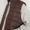 The Colden Logo-Embroidered Quilted Linen Vest - CU