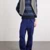 Fair Isle Wool and Linen-Blend Polo Sweater - OU