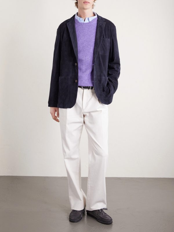Suede Blazer - OU Suede Blazer - OU