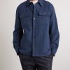 Herringbone Wool-Blend Overshirt - FR Herringbone Wool-Blend Overshirt - FR