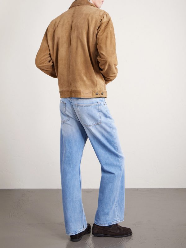 Suede Trucker Jacket - BK