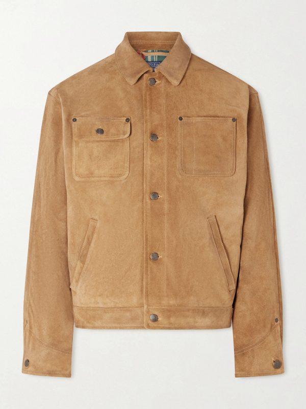 Suede Trucker Jacket