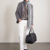 Fringed Cashmere Scarf - OU Fringed Cashmere Scarf - OU