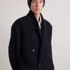 Ribbed Wool and Silk-Blend Beanie - OU