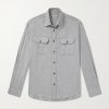 Cotton and Cashmere-Blend Shirt
