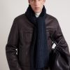 Ribbed Wool and Silk-Blend Bouclé Scarf - CU Ribbed Wool and Silk-Blend Bouclé Scarf - CU