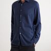 Cotton and Cashmere-Blend Shirt - FR Cotton and Cashmere-Blend Shirt - FR