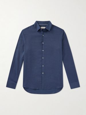 Cotton and Cashmere-Blend Shirt