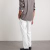 Straight-Leg Cotton-Blend Twill Trousers - BK Straight-Leg Cotton-Blend Twill Trousers - BK