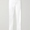 Straight-Leg Cotton-Blend Twill Trousers Straight-Leg Cotton-Blend Twill Trousers