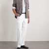 Straight-Leg Cotton-Blend Twill Trousers - OU Straight-Leg Cotton-Blend Twill Trousers - OU