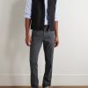 Tapered Cotton-Blend Twill Trousers - OU Tapered Cotton-Blend Twill Trousers - OU