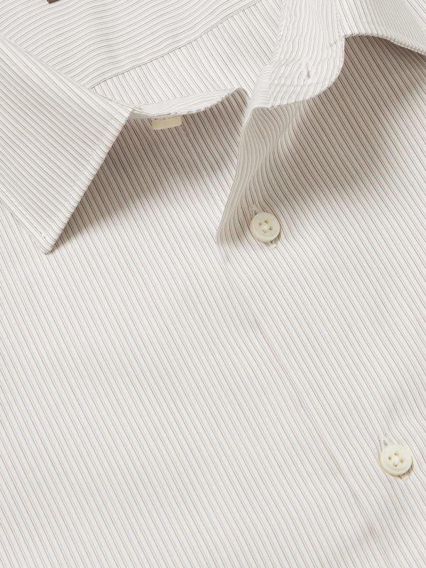 Pinstriped Cotton Shirt - CU